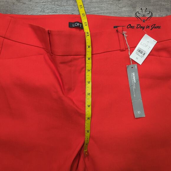 Loft Marisa Skinny Pants Size 10 - Picture 4 of 6